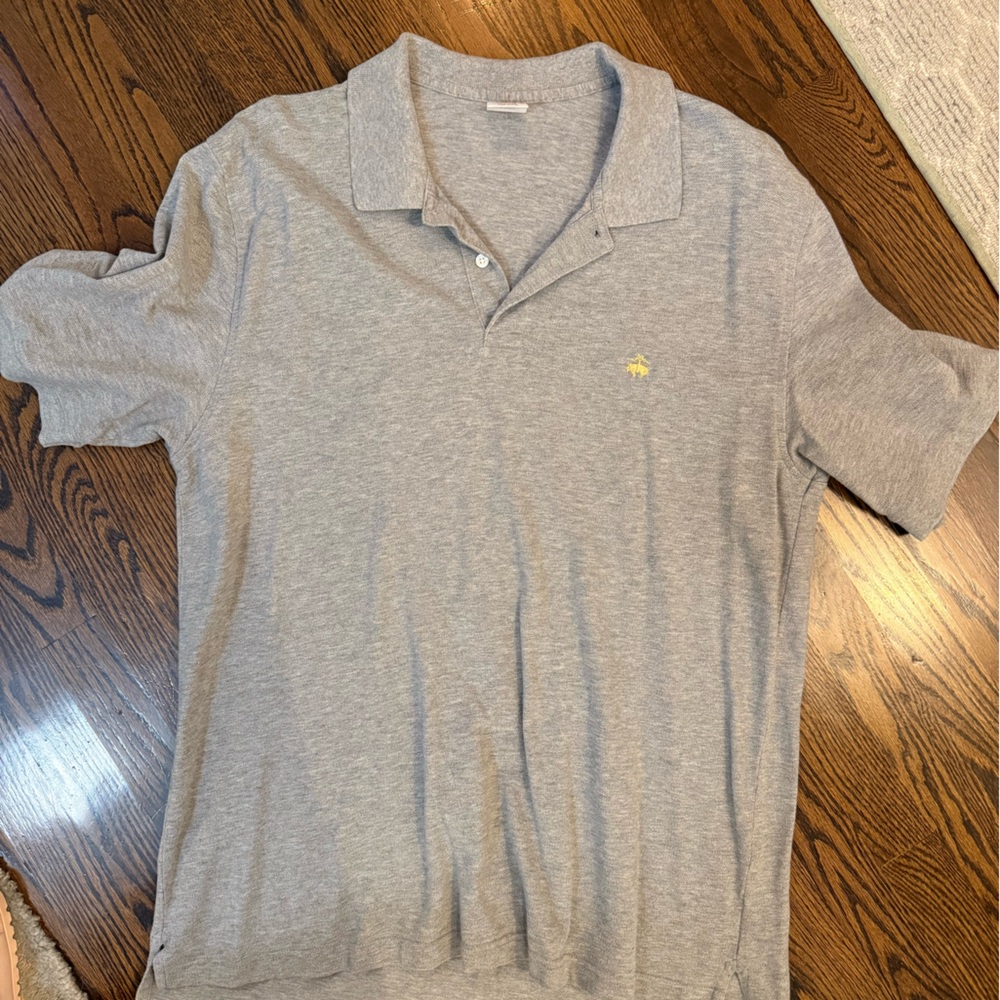 Brooks brothers Gray Polo Shirt